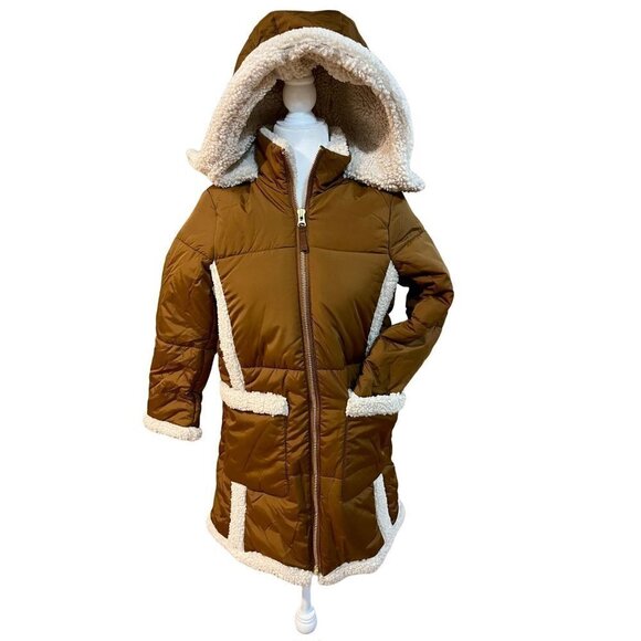 J. Crew Petite Snowday puffer jacket with PrimaLoft BD156 PXS XS Brown - Picture 5 of 6